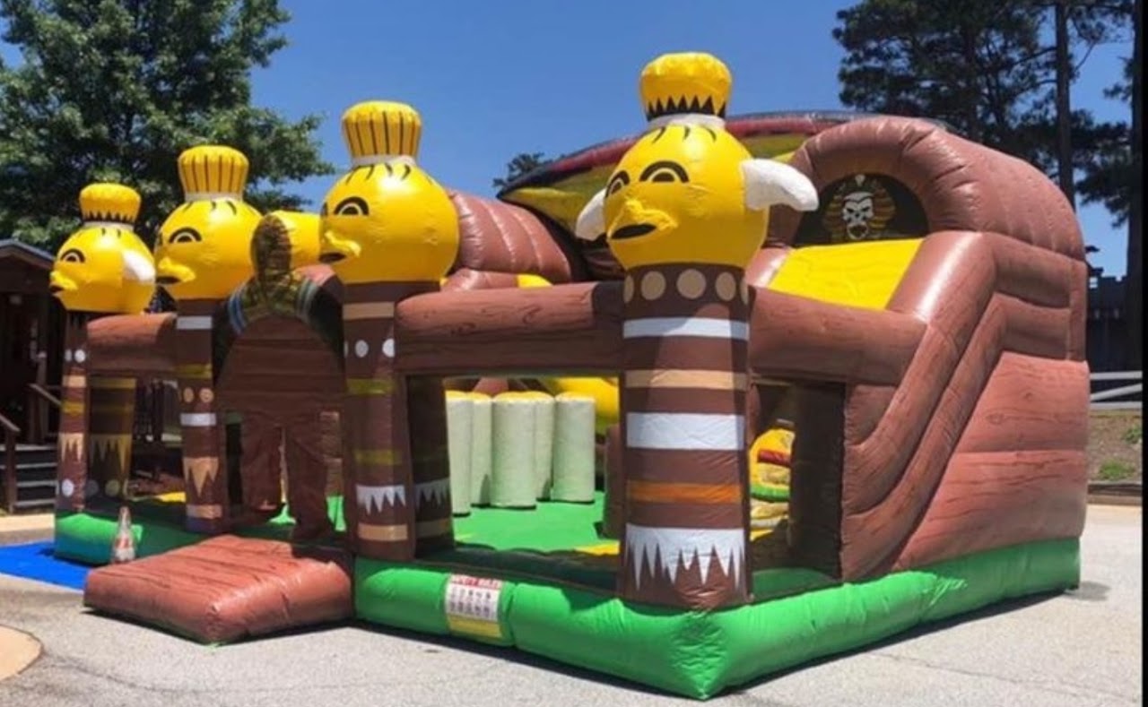 Tiki jumper playground